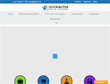 Tablet Screenshot of distributormesinlaundry.com